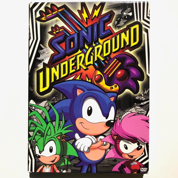 Sonic UndergroundDVD Anime Television Series 2007 826663106251 CD Soundtrack